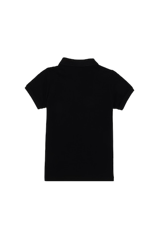 U.S. Polo Assn. Erkek Çocuk Siyah Basic Polo Yaka Tişört 50306484-VR046