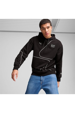 Puma Bmw Motorsport Statement Erkek Siyah Sweatshirt 627288-01 Siyah