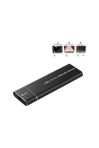 Alfais 5218 Usb 3.1 Type C To Pci-e Express Nvme SSD Hard Disk Kutusu