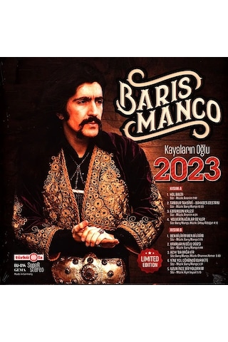 Barış Manço - Kayaların Oğlu 2023 - Türküola Almanya Baskı Plak
