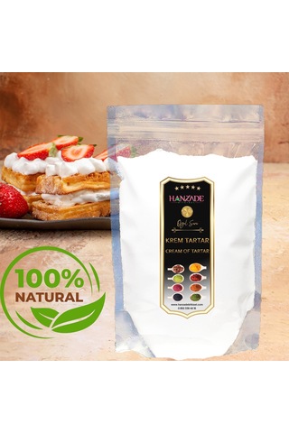 Hanzade Bitkisel Krem Tartar Potasyum Bitartarat 1 KG