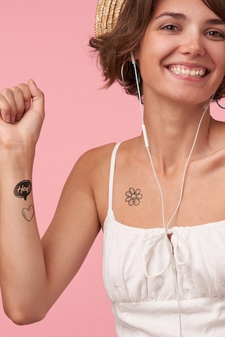 Minimal Geçici Dövme,geçici Tattoo ,vücut Dövme,kol Bilek Dövme,boyun Dövme,sırt Dövme