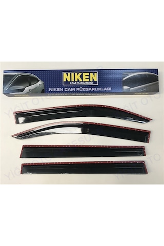 Replax Citroen Berlingo Kromlu Cam Rüzgarlığı 2019 Sonrası 4'lü Niken