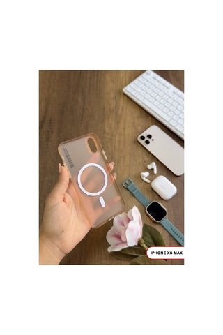 İphone Xs Max Magsafe Uyumlu Mat Sert Klein Kılıf Siyah