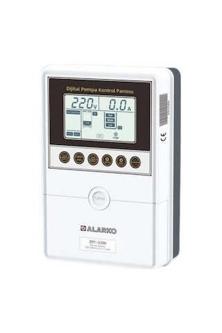Alarko 0,5 - 3 Hp 220v Monofaze Dijital Akıllı Pompa Kontrol Panosu