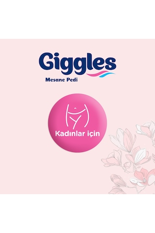 Giggles Kadın Mesane Pedi Large Yoğun 120 Adet L
