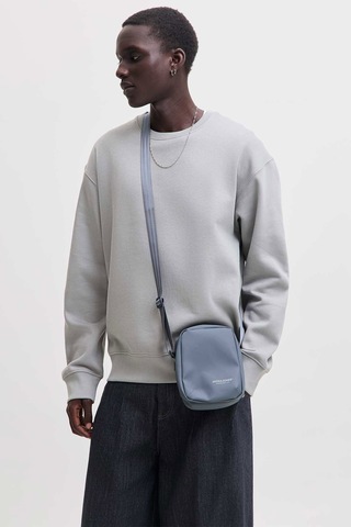 Jack & Jones Jjeace Sweat Crew Neck Noos Gri