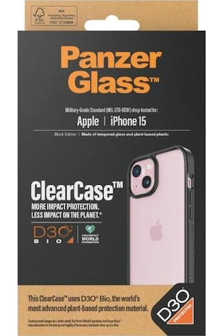 Apple Uyumlu iPhone 15 Clearcase D3o Kapak