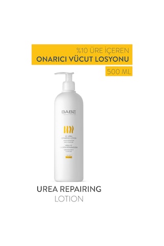 Babe 10% Urea Repairing Lotion 500ml - %10 Üre İçeren Onarıcı Vücut Losyonu