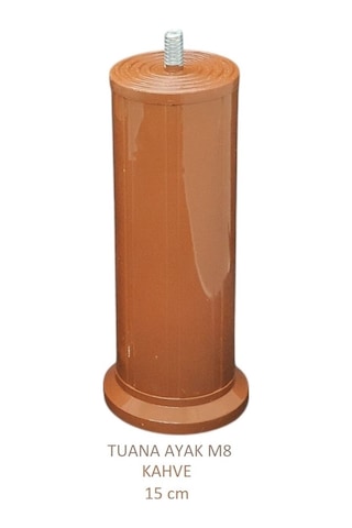 Tuana Ayak 15 cm M8 Cıvatalı Kahve
