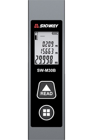 Reedark "30 Metre Hassas Ölçüm Yapan Şarj Edilebilir Lazerli Mesafe Ölçer Cihazı - Sndway Sw-m30"