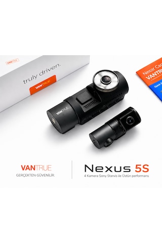 Vantrue Nexus 5s N5s 2.7k Qhd 4 Kameralı Sony Starvıs 2 Araç Kamerası