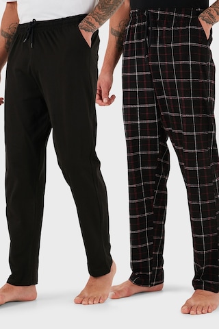 Buratti Erkek Pijama Altı 6574003s2 Siyah-siyah Bordo Siyah-siyah Bordo