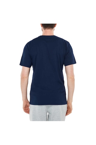Columbia CSC M Basic Logo Brushed Erkek Kısa Kollu T-Shirt Lacive Koyu Lacivert