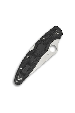 Spyderco Police 4 Black Lightweight Vg10 Plainedge Kamp Çakı Siyah