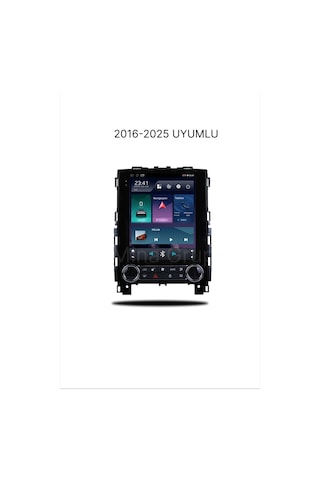 Snp Serisi Renault Megane 4 Uyumlu Dijital Lcd Gösterge Çerçeveli Tesla Ekran 6-128gb Hafıza Multimedya Sistemi Ve Geri Görüş Kamerası 9.7''