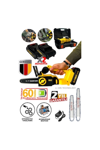 Deko DEK2190 Çift Akülü Dal Budama Testeresi