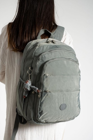 Baginn 571 Collection Lise Üniversite Klinkır Kumaş Sırt Çantası 45 x 30 Cm