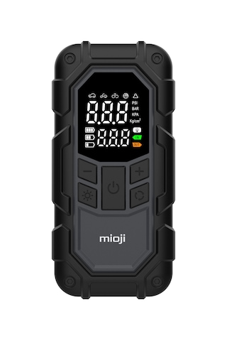 Mioji D8H Plus 4in1 16000mah 2000a Akü Takviye + Hava Pompası + Led Fener + Powerbank