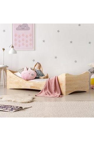 Markaawm Markaawm Montessori Yatak Happy Bebek Beşiği Akçaağaç