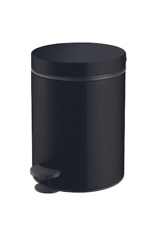 Çöp Kovası,pedallı,soft,3lt Parlak Paslanmaz Çelik