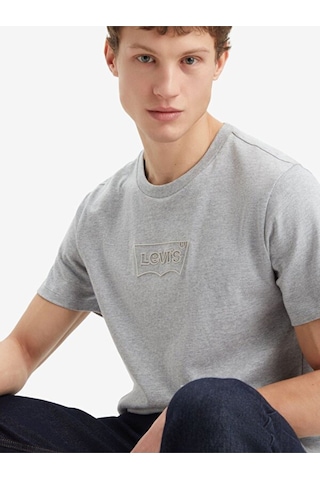 Levi's Graphic Erkek Gri T-shirt A2823-0262 Gri