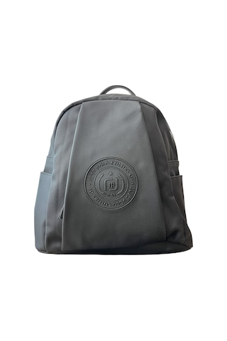Just Polo Jp6026 Kadın Günlük Fermuarlı Çok Bölmeli Orta Boy Sırt Çantası Ozt6026 Siyah