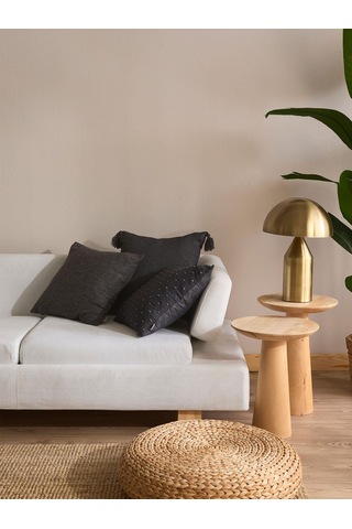 Noir Blend 3'lü Kırlent Kılıf Seti Siyah