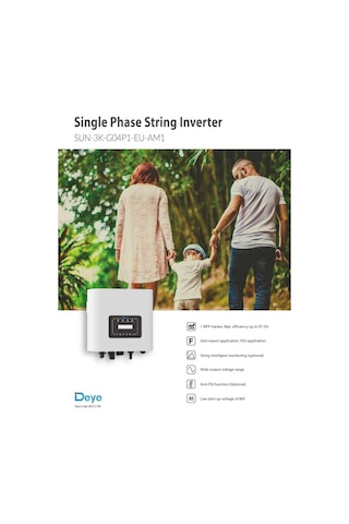 Deye 3k Kw Monofaze Akıllı Inverter