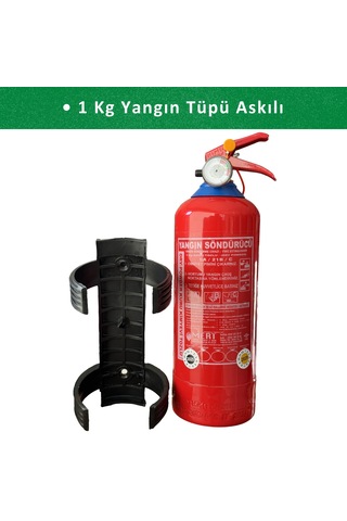 Ev Tipi Yangın Seti Mutfak Yangın Tüpü 120 x 120 CM - Yangın Battaniyesi 1 KG