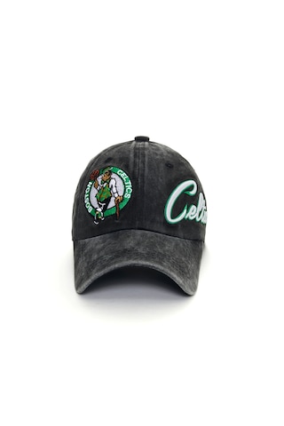 Berellini Celtics Yıkamalı Şapka Special Desıgn Siyah