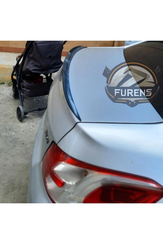 Peugeot 301 Bagaj Üstü Yarasa Spoiler Piano Black