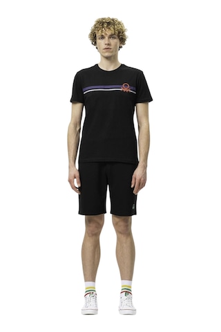 United Colors Of Benetton Erkek Baskılı Tshirt Ben.m20478 SIYAH