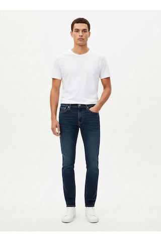 Levi's Lse 511 Slim Erkek Koyu Mavi Jean Kot Denım Pantolon A2081-0063-11447 Koyu Mavi
