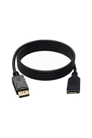 Display Port Dişi Erkek Kablo Display Dişi Erkek Uzatma Kablosu 2m