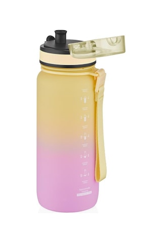 Vagonlife Uzspace 3037 650ml Sarı-mor Tritan Matara