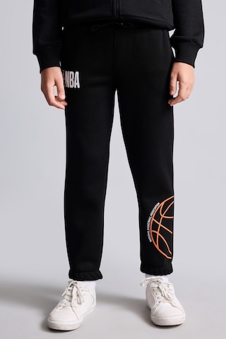 Defacto Nba Baskılı Lastikli Paça Regular Fit Kalın Kumaş Eşofman Altı Erkek Çocuk I2235a826wnbk81 Siyah-bk81