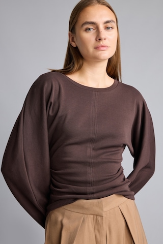 Defacto Dikiş Detaylı Slim Fit Bisiklet Yaka Uzun Kollu Basic Tişört I8183ax26aubn267 Kahve-bn267