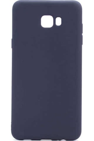 Samsung Uyumlu Galaxy C7 Pro Kılıf Zore Premier Silikon Kapak Siyah