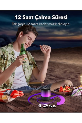 Anker Soundcore Glow Mini Bluetooth Hoparlor A3136
