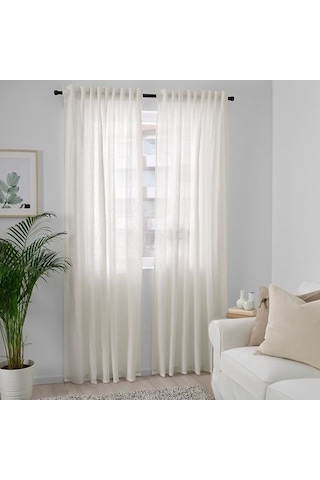 Ikea Dytag Tül Perde 145x300 Cm Beyaz