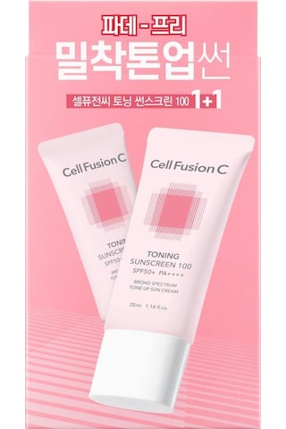 Cell Fusion C Toning Ton Eşitleyici Yüksek Koruyucu Spf50 /pa Güneş Kremi 35 Gr. 2 Adet