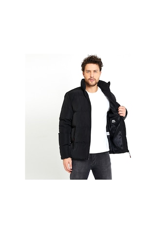 Slazenger ZOMBIE I Erkek Şişme Siyah Mont & Kaban