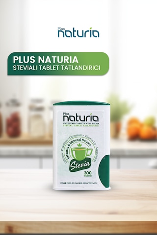Stevia Tatlandırıcı Tablet 300 Adet/kutu Şekersiz, Vitamin & Mineral Destekli