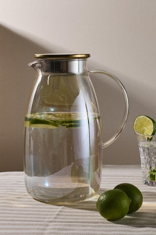 Savio Duru Parıltı Filtre Kapaklı Luster Sürahi 2250ml