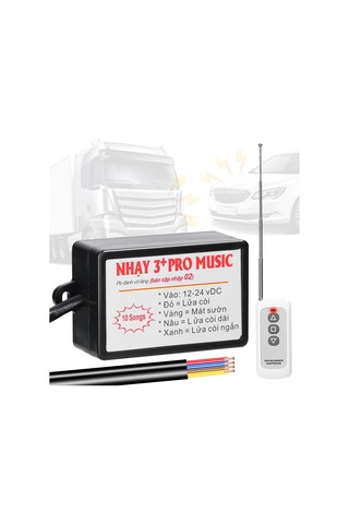 Honmex Araba Klakson Kontrol Cihazı, 10 Ses Efekti Değiştirme, Kumanda İle 12-24v Uyumlu, Ses Seviyesi Ayarlama