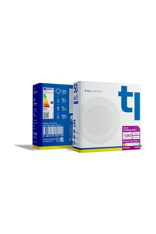 Redeem Plus C10w Downlight, Titreşimsiz, Göz Konforu, 657 Lümen, Ilık Beyaz, 3000 Kelvin