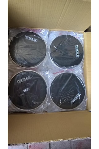 Mitello Bateri Ve Bando Davulu Derisi 22 İnç 56 Cm Siyah