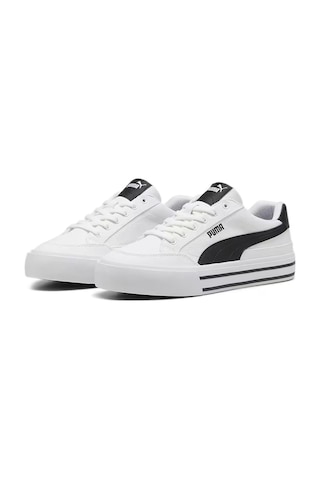 Puma 396353 Court Classic Erkek Yürüyüş Spor Ayakkabı Beyaz - Siyah
