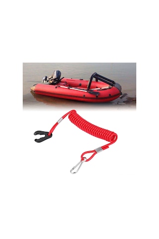 Konesam Motor Bot Ve Dış Motor Acil Durum Sigorta Kablosu - Su Geçirmez, Esnek, Kolay Kurulum, 140cm Uzunluk Diğer